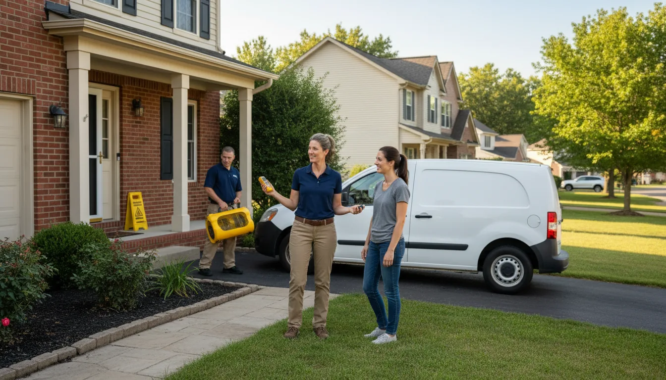 Water restoration image for Flood Water Cleanup, Removal And Restoration Services in Thornton, WV